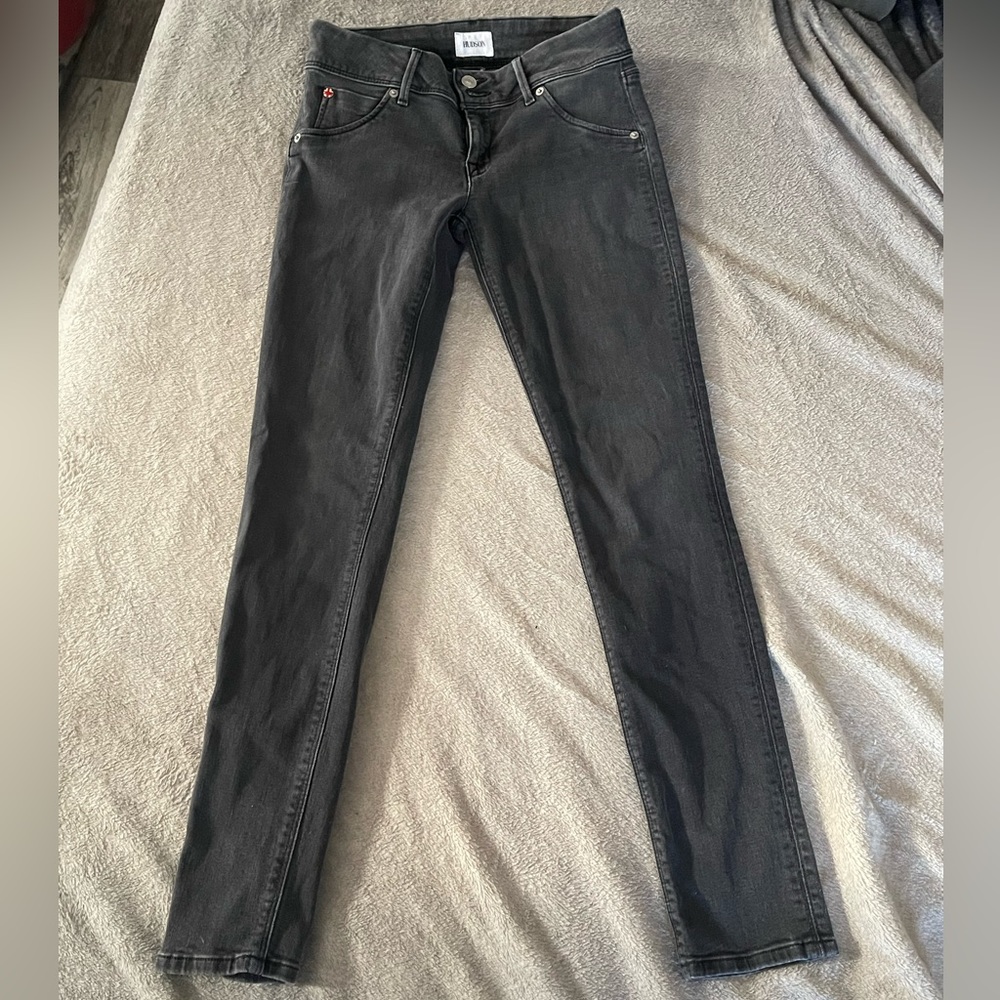 Hudson black jeans "Colin Skinny Jean", size 25 inseam 28 inches long
